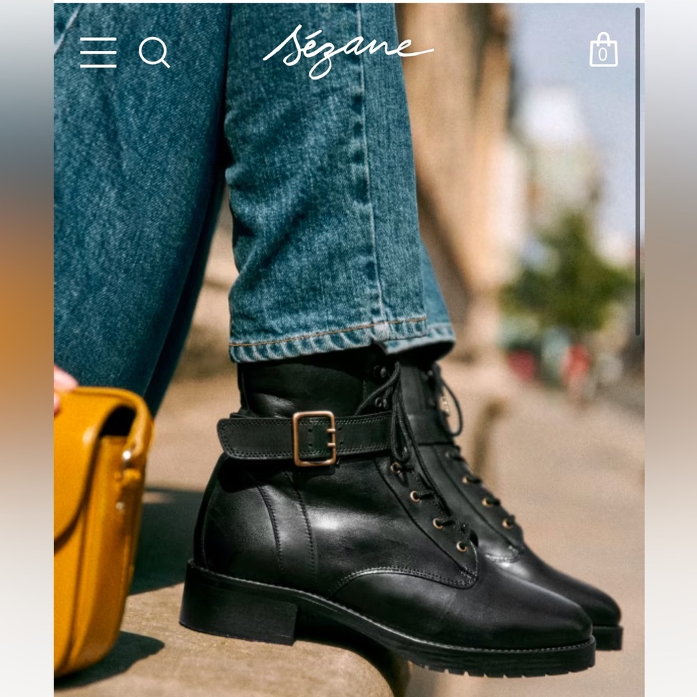 Sezane Dana Ankle Boots